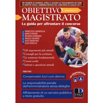 Obiettivo magistrato. La guida per affrontare il concorso (2017). Vol. 9