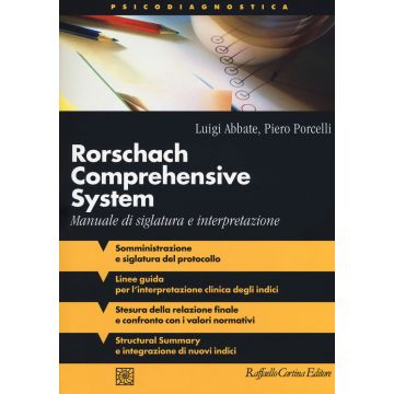 Rorschach comprehensive system. Manuale di siglatura e interpretazione