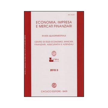 Economia, impresa e mercati finanziari (2010). Vol. 3