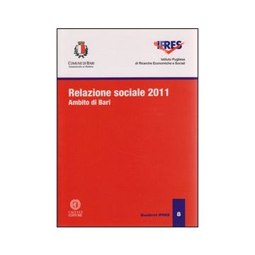 Relazione sociale 2011. Ambito di Bari