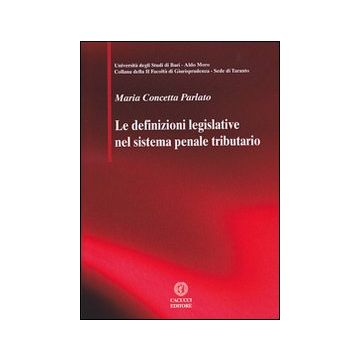 Le difinizioni legislative nel sistema penale tributario