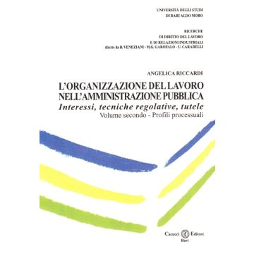L'organizzazione del lavoro nell'amministrazione pubblica. Interessi, tecniche regolative, tutele. Vol. 2: Profili processuali