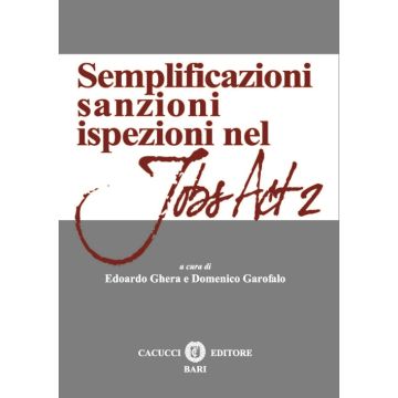 Semplificazioni sanzioni ispezioni del jobs act 2
