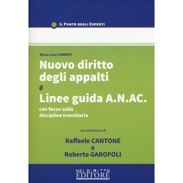 Nuovo diritto degli appalti e le linee guida A.N.A.C.