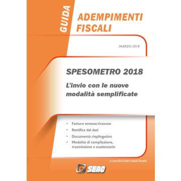 Spesometro 2018. L'invio con le nuove modalità semplificate