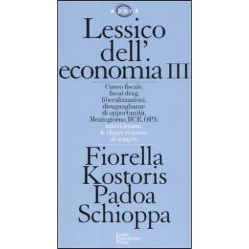Lessico dell'economia. Vol. 3