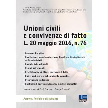 Unioni civili e convivenze di fatto