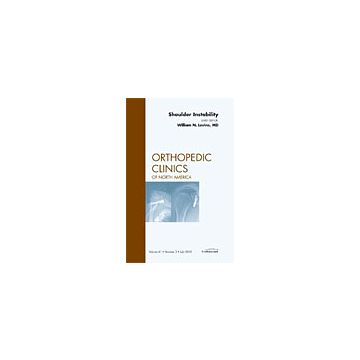 Shoulder Instability, An Issue of Orthopedic Clinics