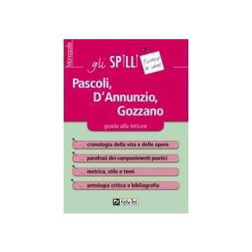 Pascoli, D'Annunzio, Gozzano - Gli SPILLI [Alpha test]
