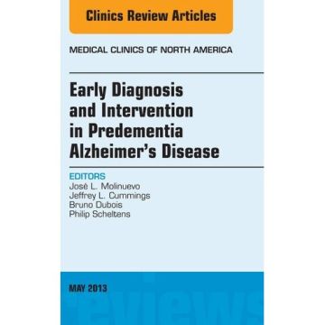Early Diagnosis and Intervention in Predementia Alzheimer's Disease, An Issue of Medical Clinics   [Molinuevo  - Elsevier Science]     