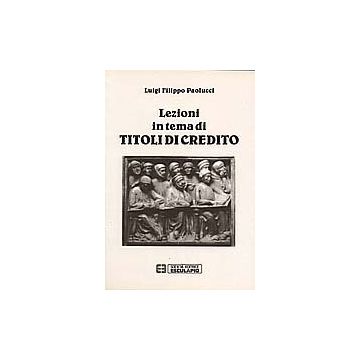 Lezioni In Tema Di Titoli Di Credito