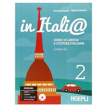 in-itali-livello-a2-corso-di-lingua-e-cultura-italiana-con-cd-audio-vol-2-farina-arianna-tanucci-valeria-hoepli-9788820363604