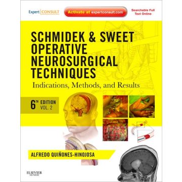 Schmidek and Sweet: Operative Neurosurgical Techniques. Indications, Methods and Results: Expert Consult Online and Print 2-Volume Set - 6th Edition  [Quinones-Hinojosa -Elsevier Science]