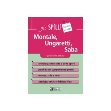 Montale, Ungaretti, Saba - Gli SPILLI [Alpha test]
